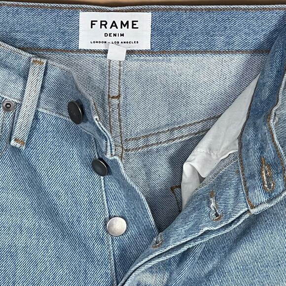 FRAME Denim “Hurley” High-Rise Bell-Bottoms Boho Hippie Flare Leg Jeans 27 EUC - Picture 5 of 16